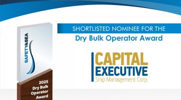 Shortlisted for the SAFETY4SEA Dry Bulk Operator Award